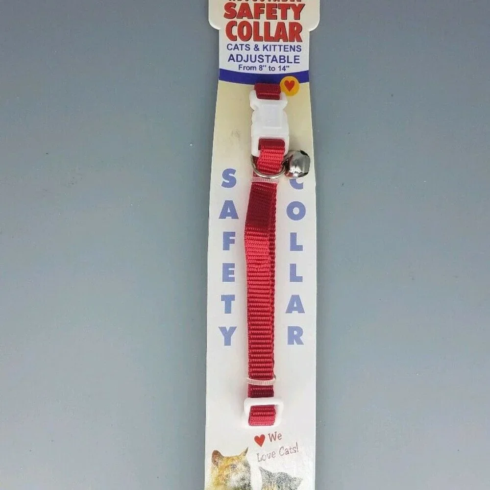Breakaway Adjustable Safety Collar For Cats